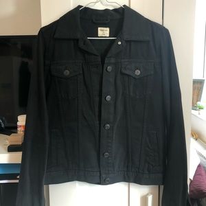 Gap Black Denim Jacket - Size XS